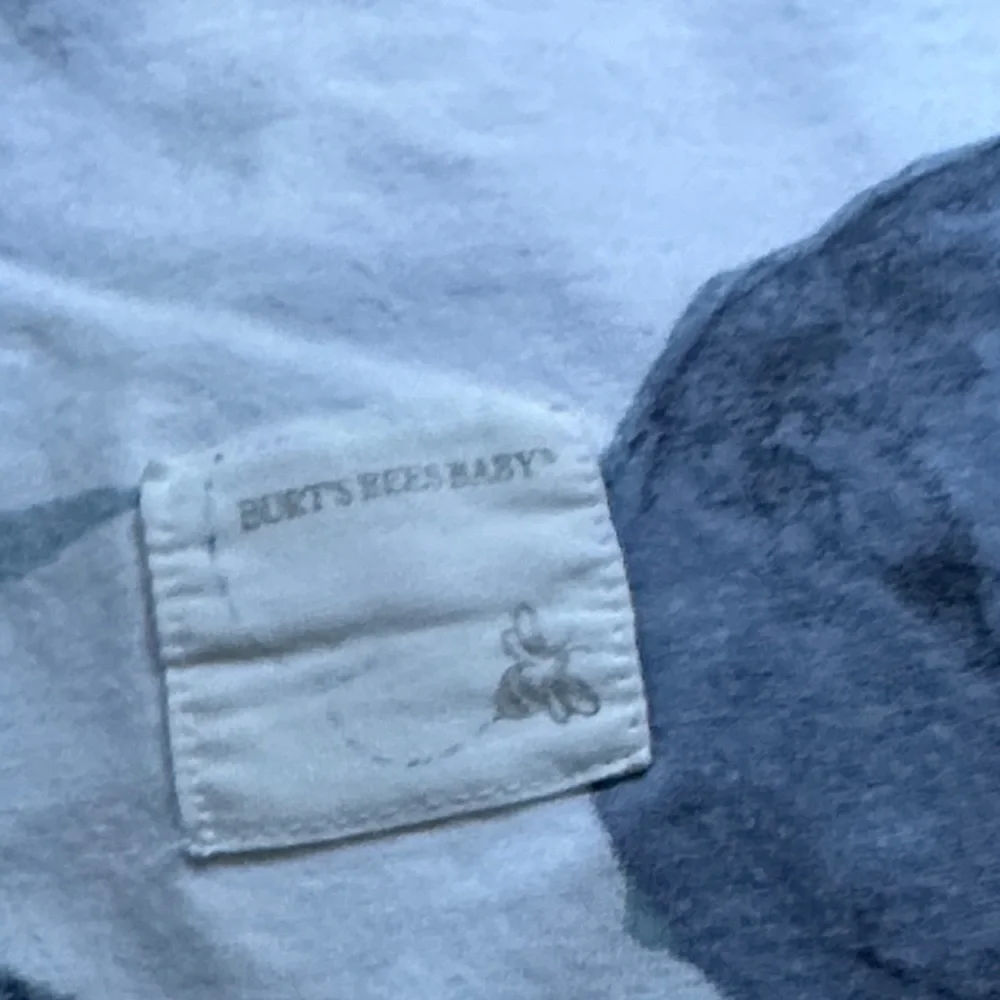Baby crib mattress cover Blue Moon Patterned Fabric